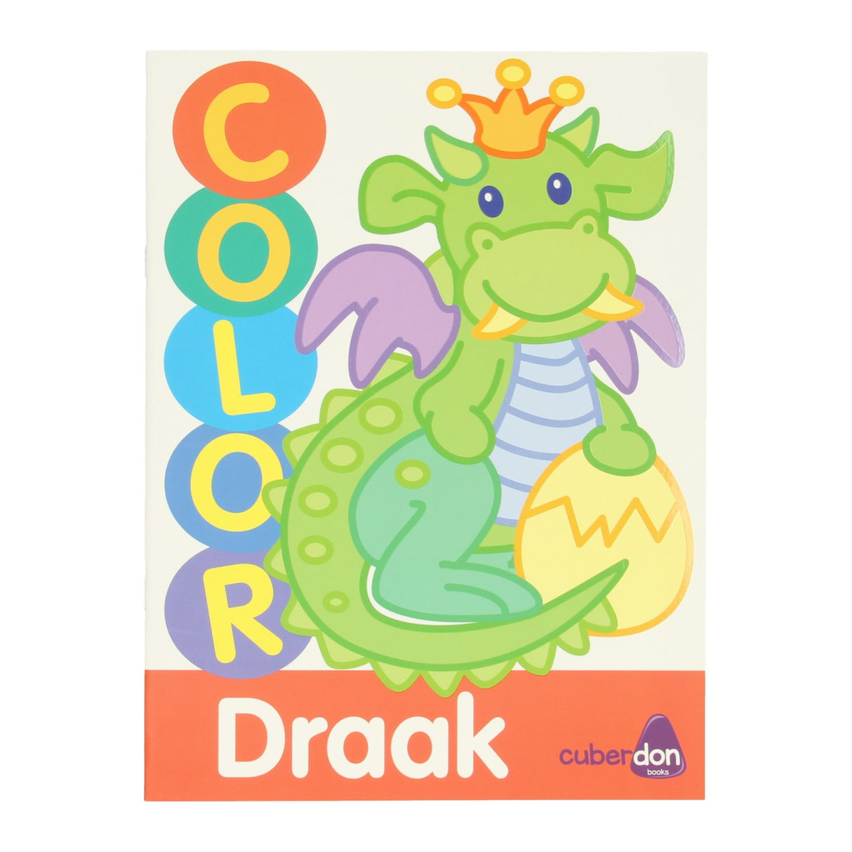 Mondaarten Dikke linjer Colorbook Color - Dragon