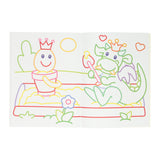 Mondaarten Dikke linjer Colorbook Color - Dragon