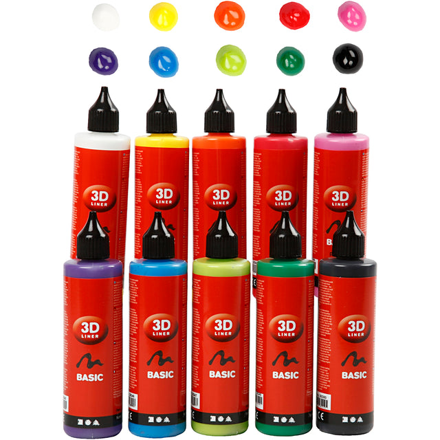 Https: www.cchobby.nl 3d-liner-opaque-various-colors-1000-ml-10x100-ml-1-box