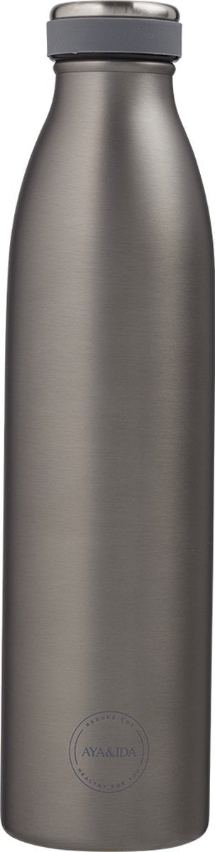 Aya ida - drikkedunk - termokande - vandflaske - 750ml - cool grå