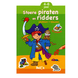 Standard udgiverpasta og farve - seje pirater og riddere, 4-6 år