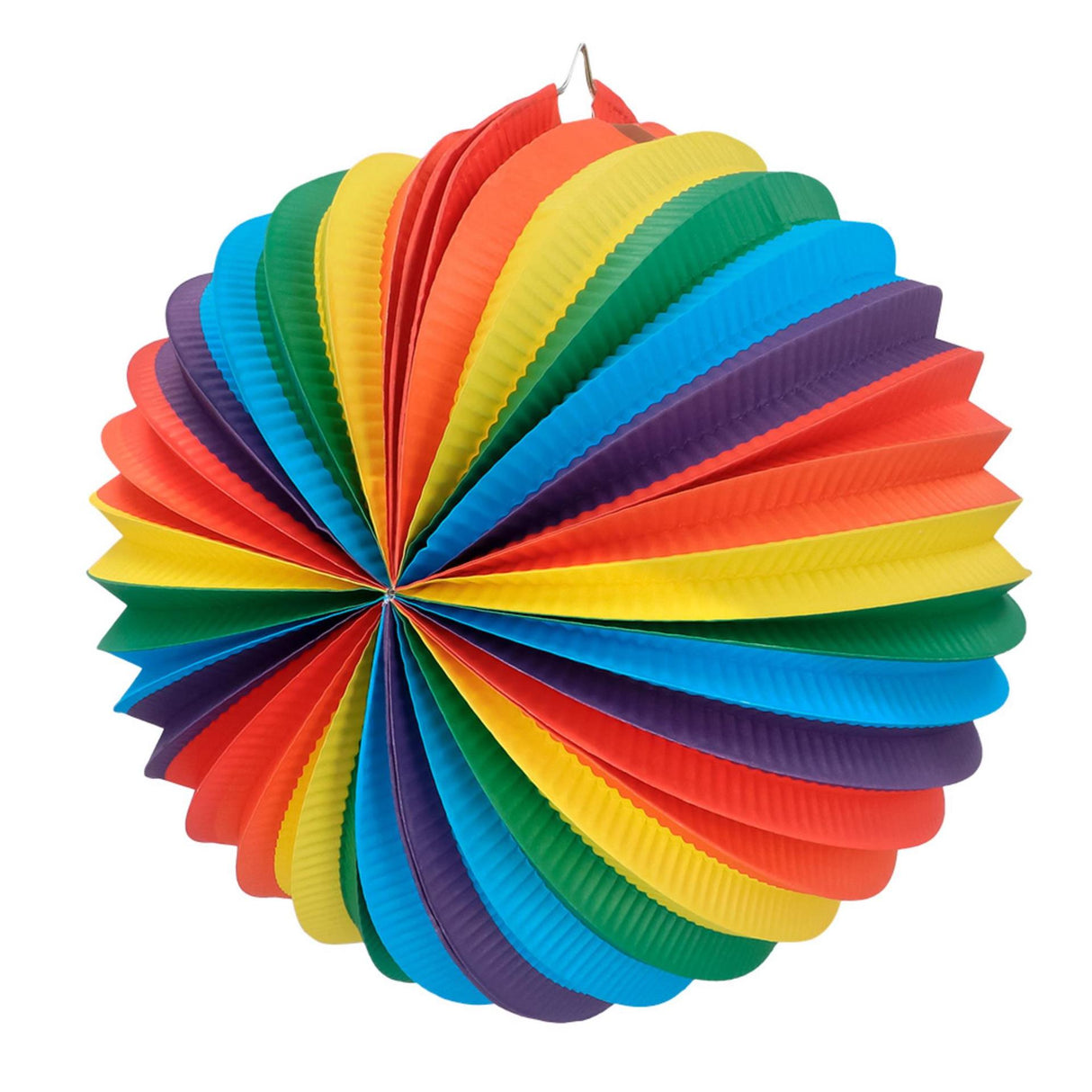 Boland papir ballon lanterne regnbue ã˜25cm