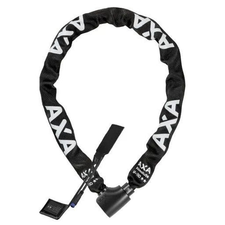 Axa absolute 9-110 kædelås i kombination med tracker, 110 lange 9mm led. kunst**.