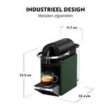 Krups xn3063 nespresso pixie kaffekapselmaskine mørkegrøn sort