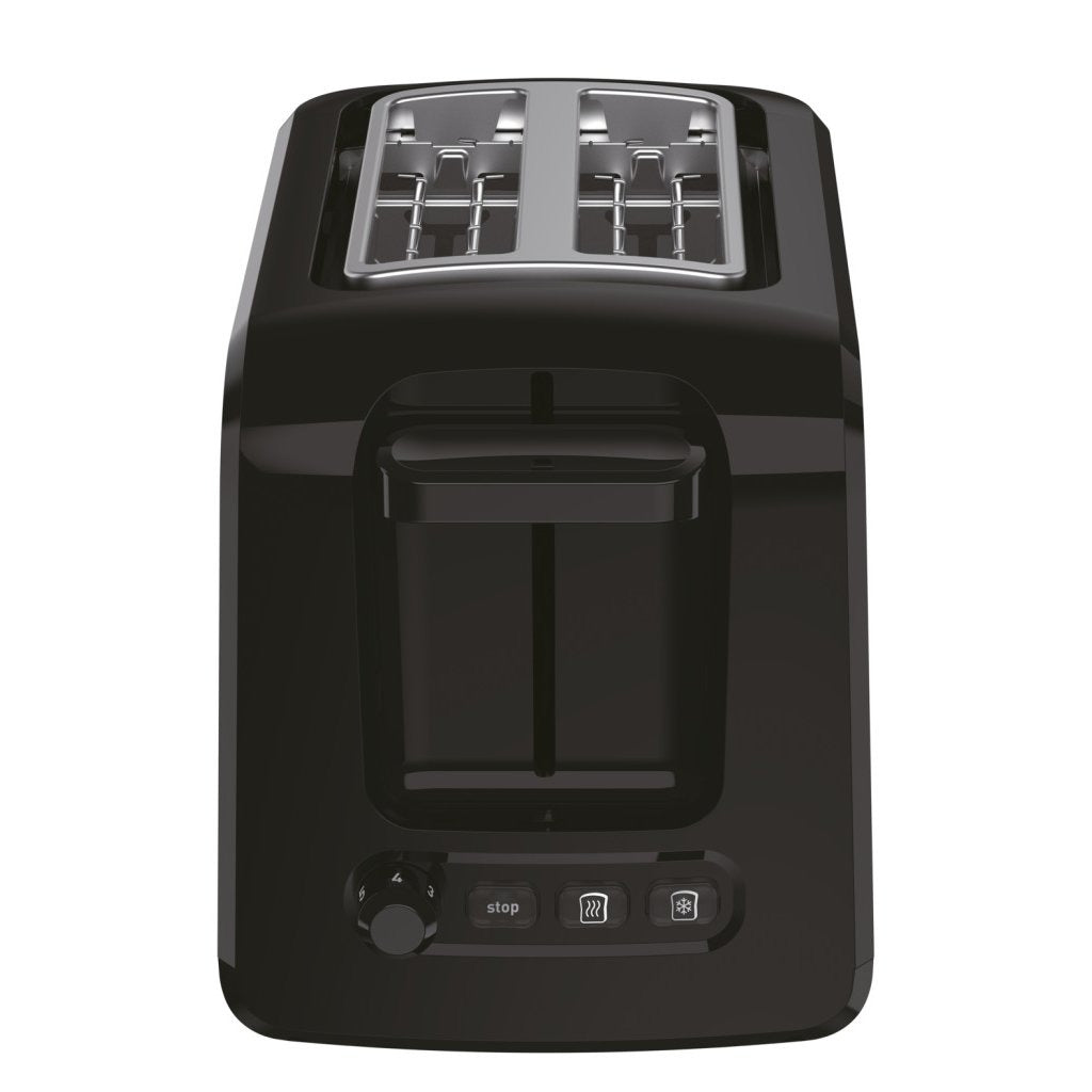 Tefal TT410D express brødrister 16x26x19 cm 850W rustfrit stål sort
