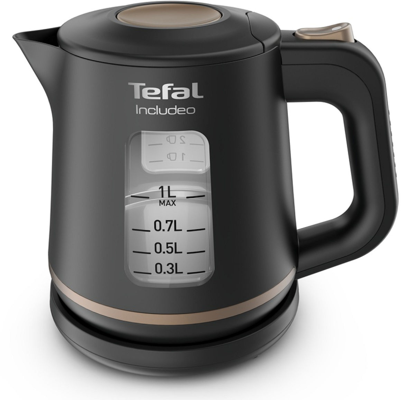 Tefal includeo elkedel 1 liter 2400w trådløs sort