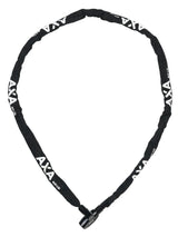 Axa låsekæde stiv 120cm sort