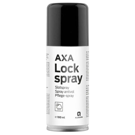 Axa låsespray - hvid sort