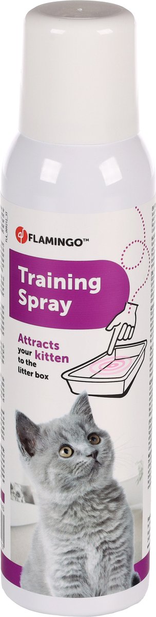 Flamingo trainingsvloeistof voor kittens | helpt bij zindelijkheidstraining gedragsontwikkeling!