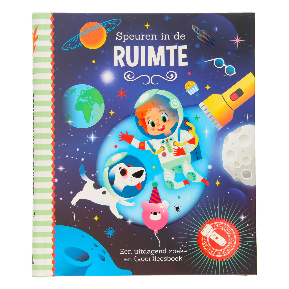 Udforsker rummet + pap lommelygte
