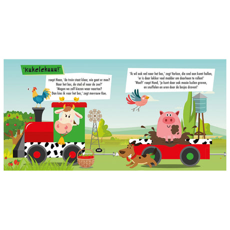 Usborne bondegårdsdyr bog + puslespil