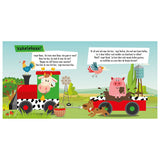 Usborne bondegårdsdyr bog + puslespil