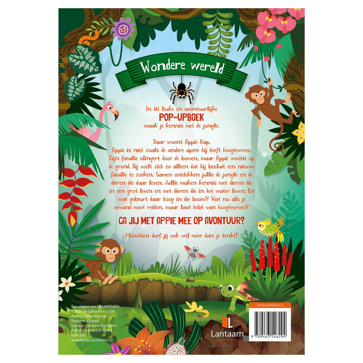 Wonderful World Pop -UP Book - Adventure in the Jungle