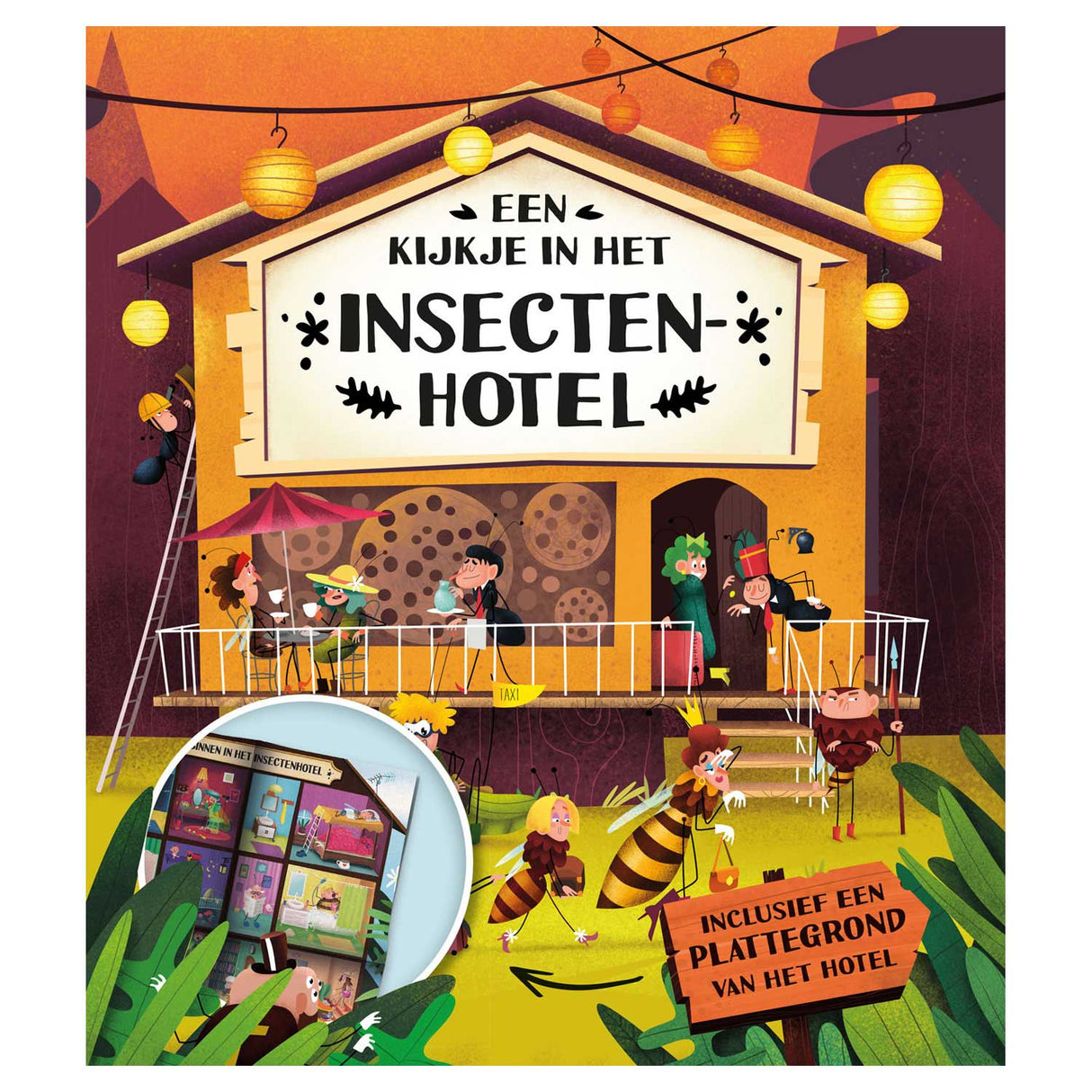 Et kig inde i Insekthotellet
