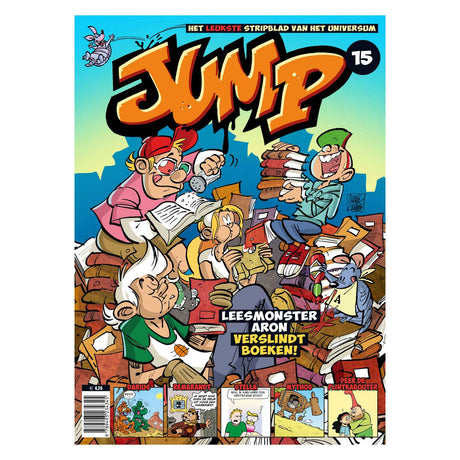 Udgiver personalia jump comic magazine 15