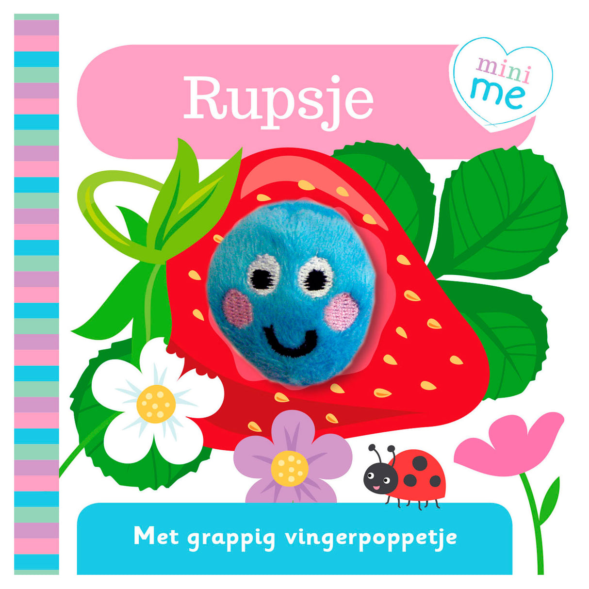 Rebo forlag fingerdukkebog mini mig - larve