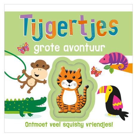 Rebo forlag 3D taktil bog - store eventyr tigre