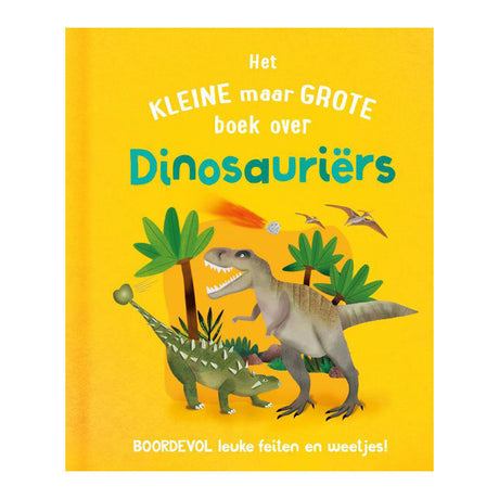 Rebo udgiver den lille, men store bog om? dinosaurer
