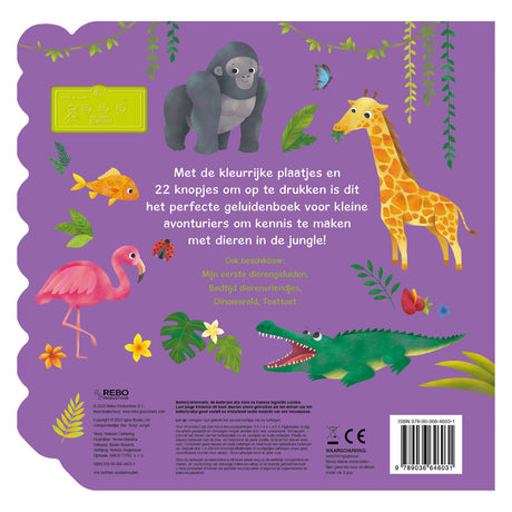 Rebo forlags lydbog: junglelyde 0+