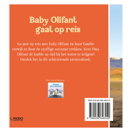 Rebo forlags babyelefant tager på rejse