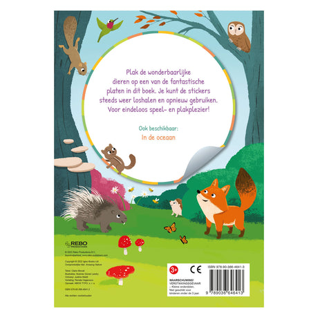 Rebo forlag i naturen - super klistermærker