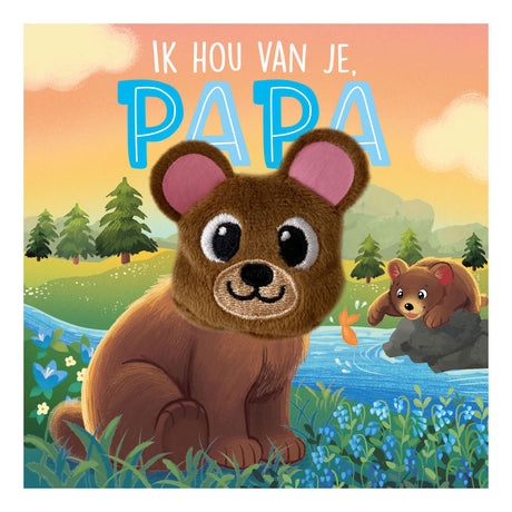 Rebo Publishers fingerdukkebog: Jeg elsker dig, far. 0+