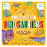 Rebo udgiver farlige dinosaurer flap bog