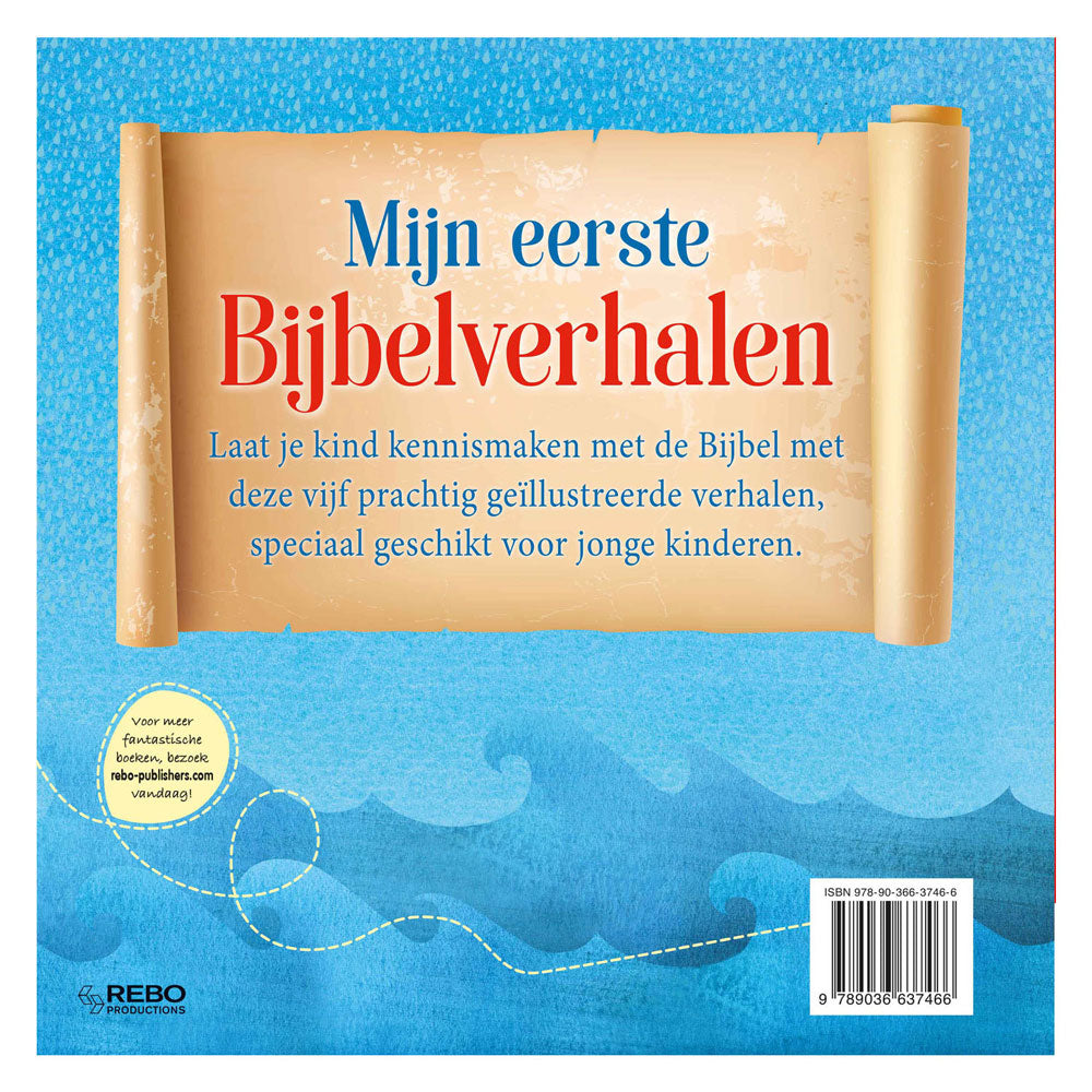 Rebo udgiver mine første bibelhistorier