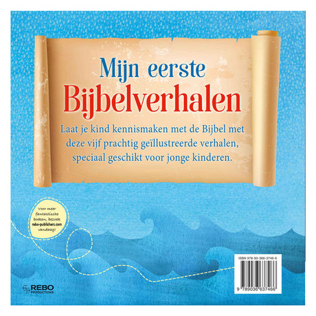 Rebo udgiver mine første bibelhistorier
