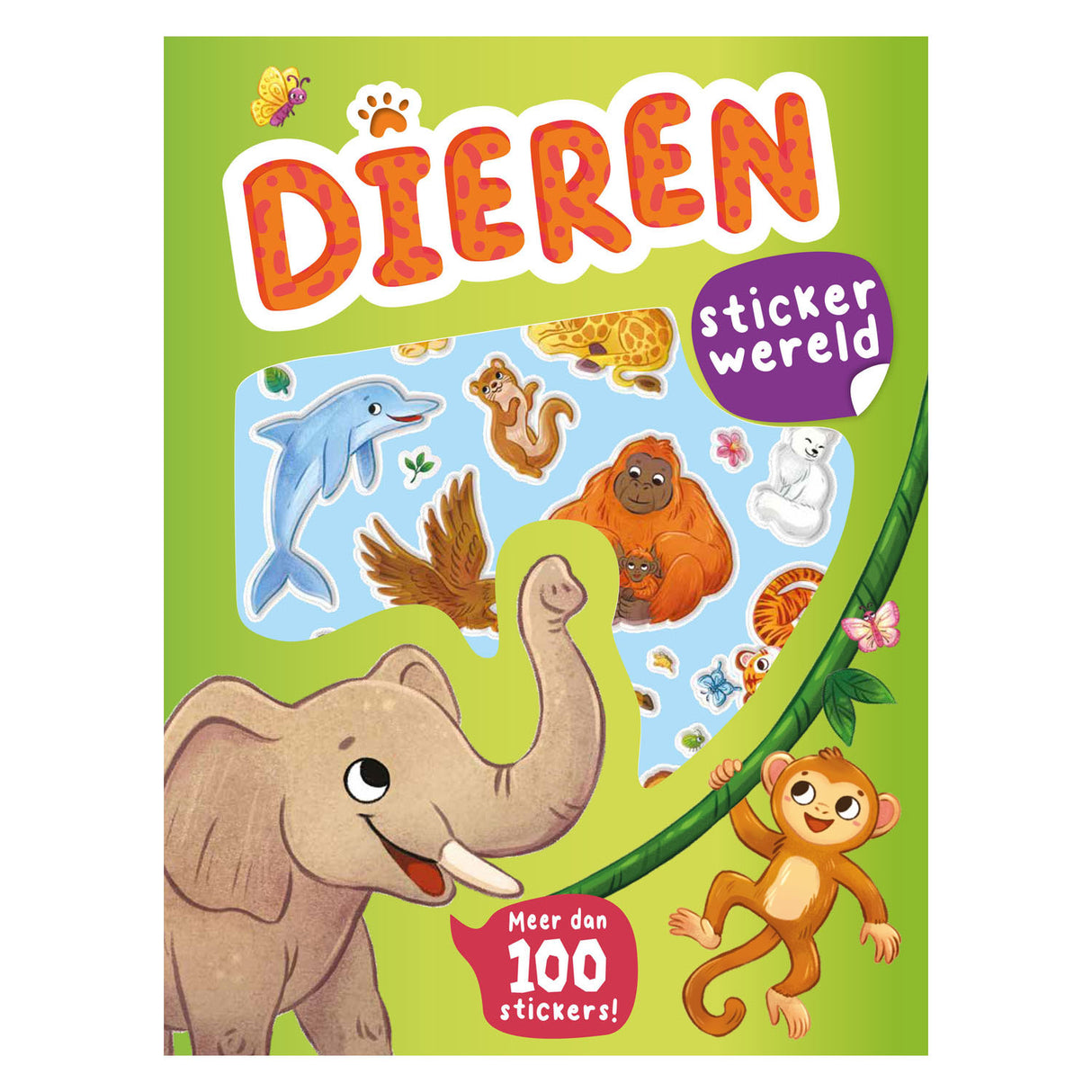 Dyr - klistermærke verden 3+