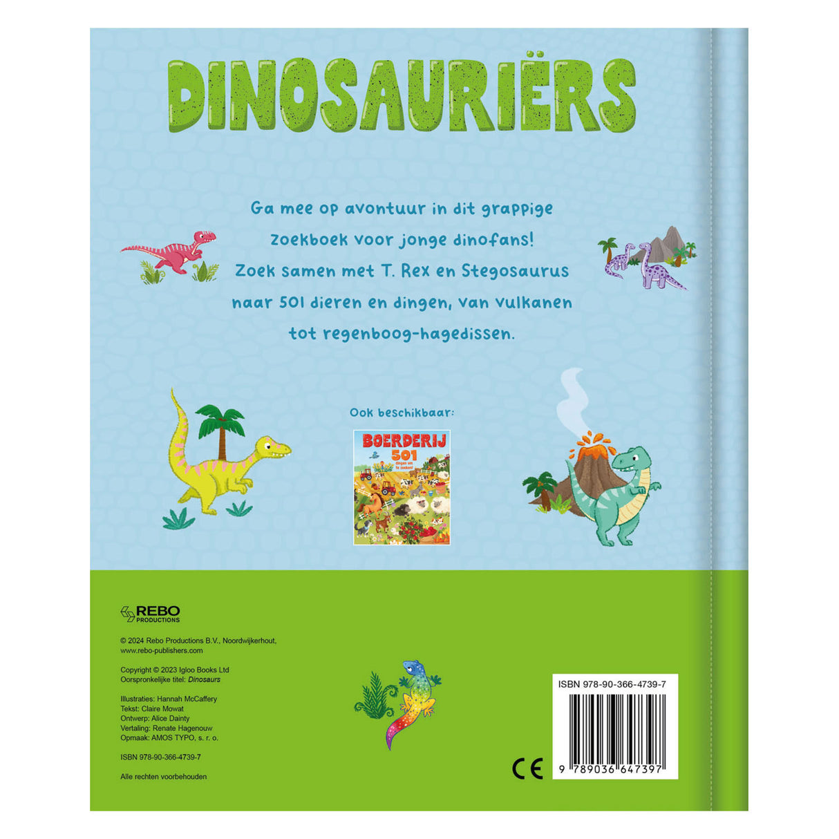 Rebo udgiver dinosaurer - 501 ting søg!