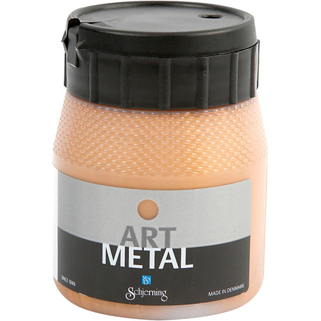 Schjerning hobbymaling metallic, mørk guld (5106), 250 ml 1 flaske