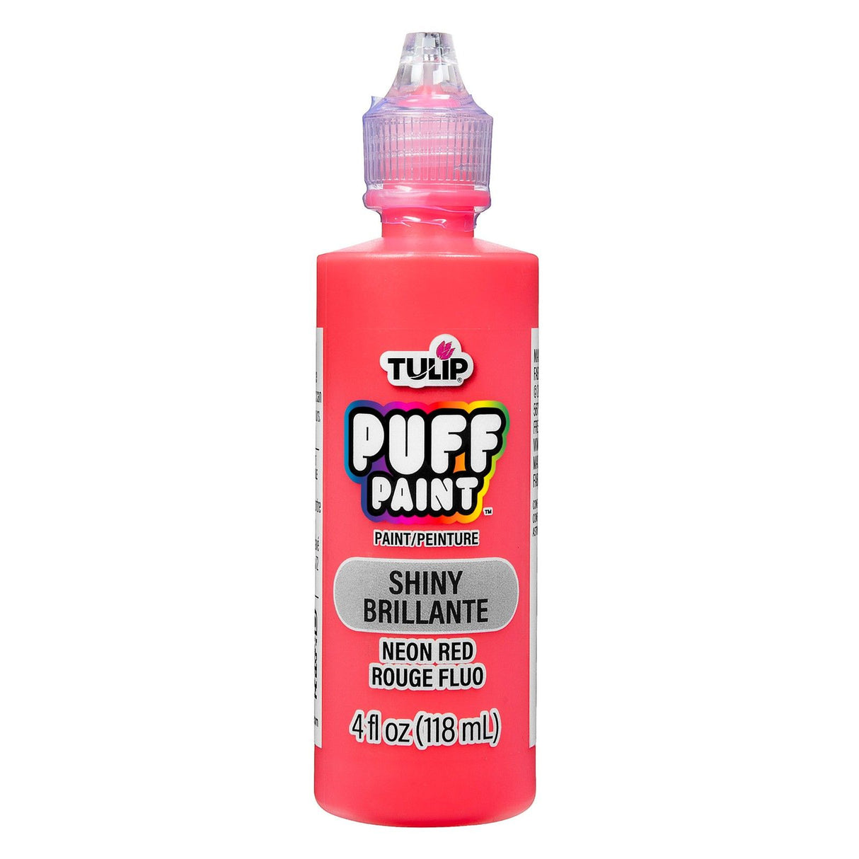 Tulipan • dimensionel stofmaling puff neonrød 118ml