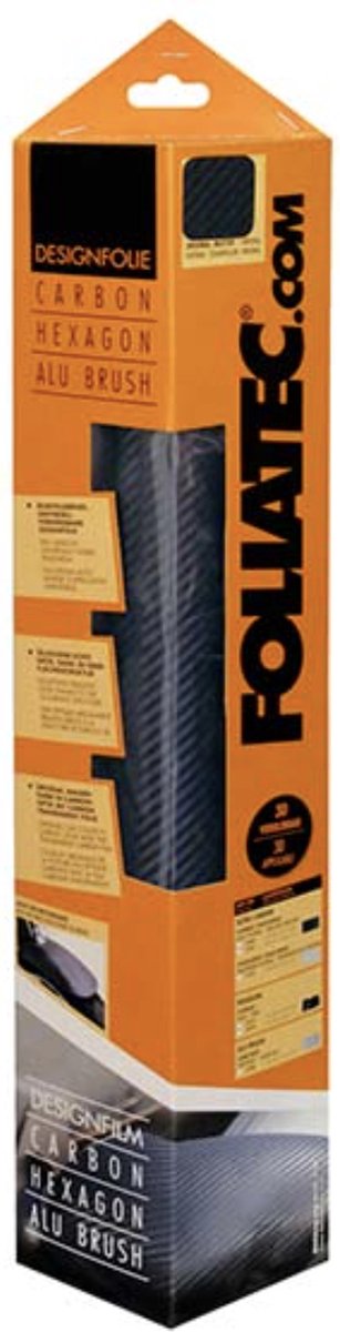 Foliatec cockpitdesign folie ultra kulsort struktureret 50x50 cm