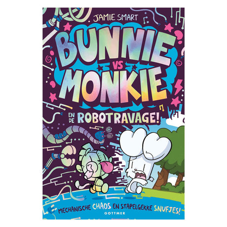 Gottmer forlags gruppe bunnie vs monkie and the robot ravage