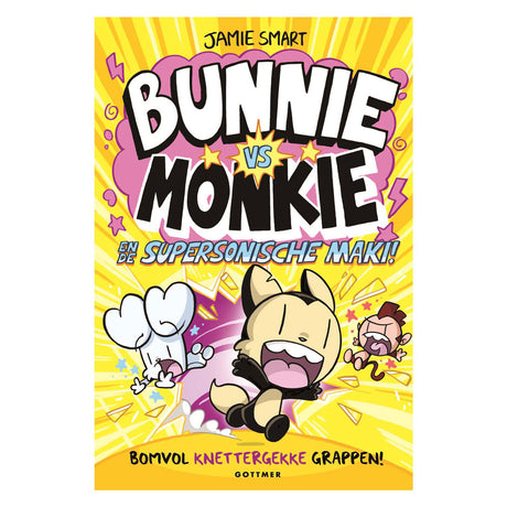 Gottmer forlags gruppe bunnie vs monkie og den supersoniske lemur!