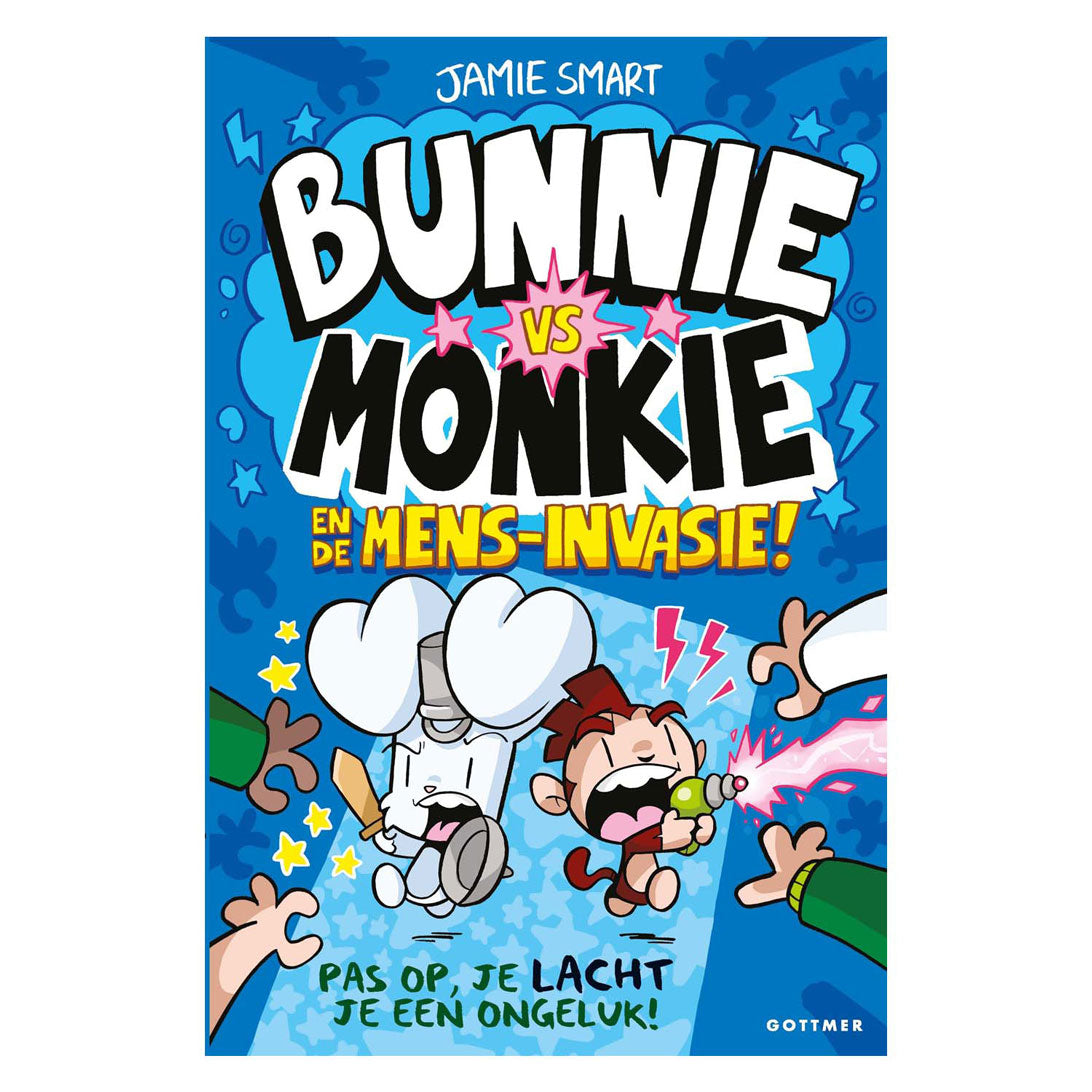 Gottmer forlags gruppe bunnie vs monkie og den menneskelige invasion!