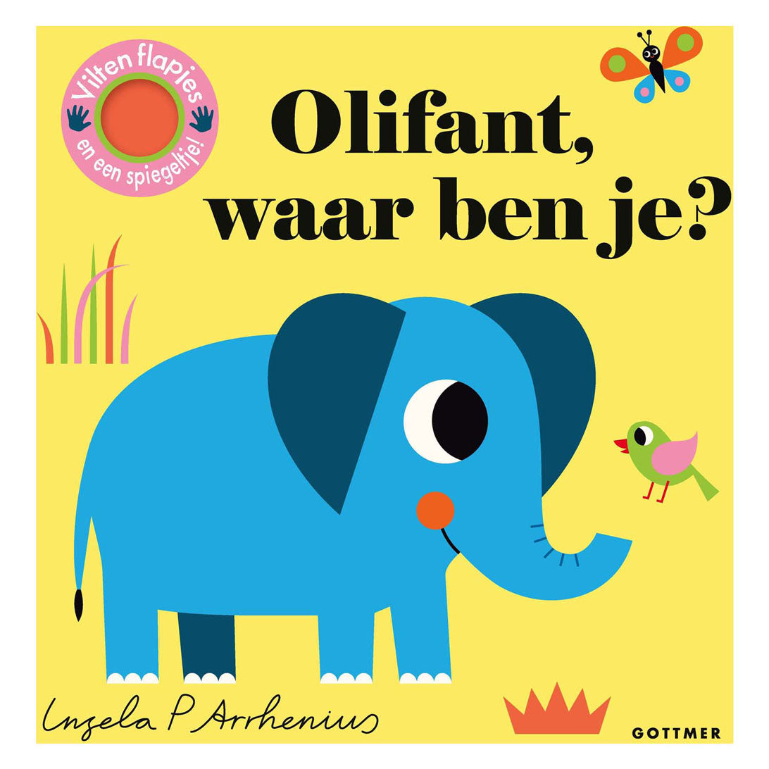 Gottmer forlags gruppe elefant, hvor er du? klapbog. 2+