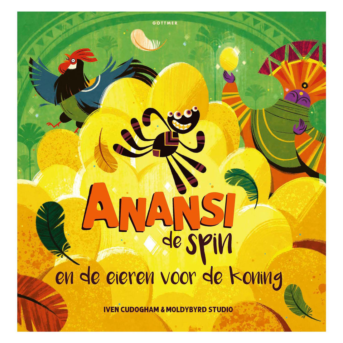 Gottmer forlagsgruppe anansi edderkoppen og æggene til kongen