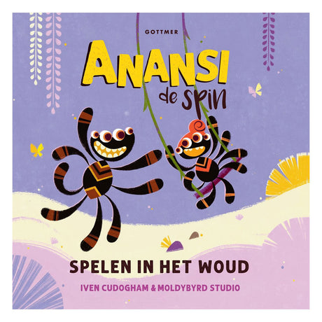 Edderkoppen Gottmer anansi - leger i skoven