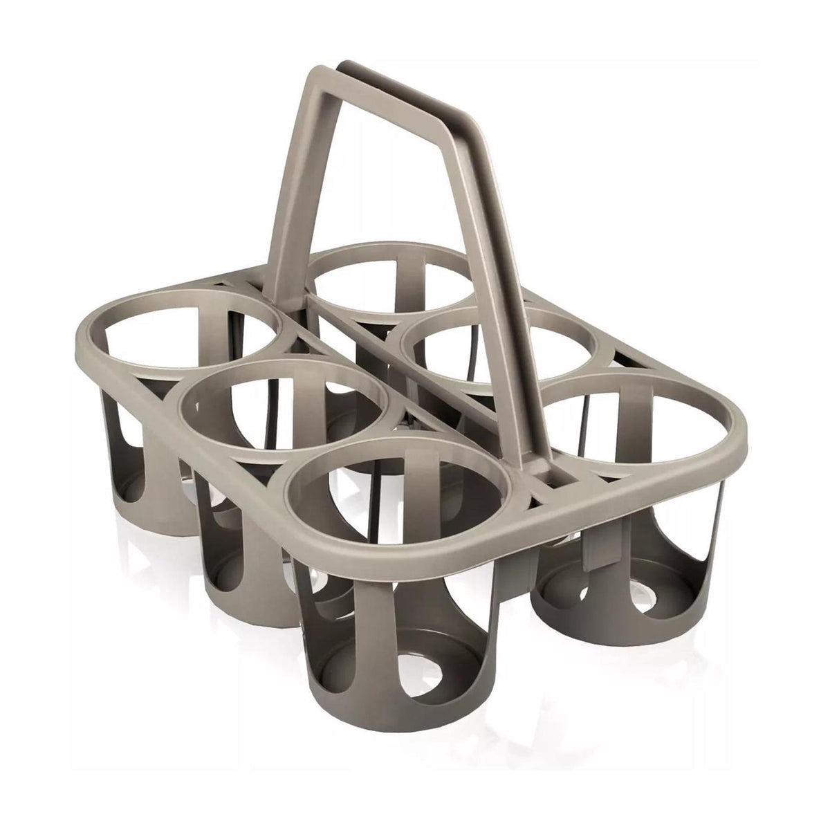 Eda flaskeholder taupe til 6x1,5l flasker 26x34x26cm