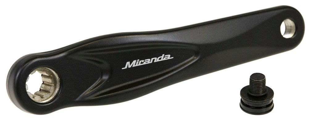 Miranda Crank Right 170mm Mini Isis Bosch 3 Matt Black
