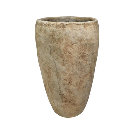 Palæ atmosfære vase sten creme 19x30cm