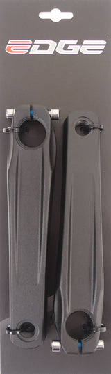 Edge Cranket e-cykel til trin 170 mm sort