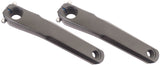 Edge Cranket e-cykel til trin 170 mm sort