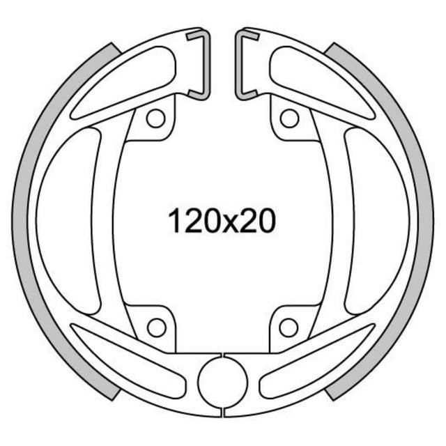 NewFren Brake Segment Set GF1125