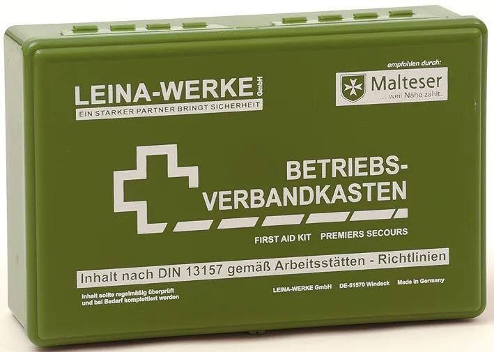 Leina-werke førstehjælpsskabe betjeningsboks c din 13157