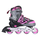 Street rider rulleskøjter pink grå, str. 37-40