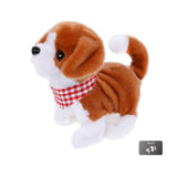 Take me home running hundeplys 17 cm junior hvid brun
