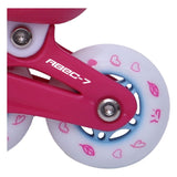 Street Rider Inline Skeelers Pink, størrelse 26-29